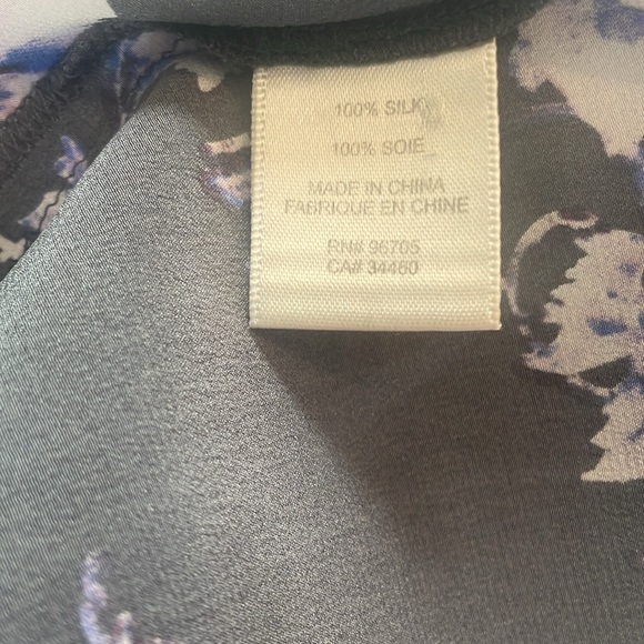 Rebecca Taylor Silk Short Sleeve Women’s Top Size 4 - Picture 8 of 8